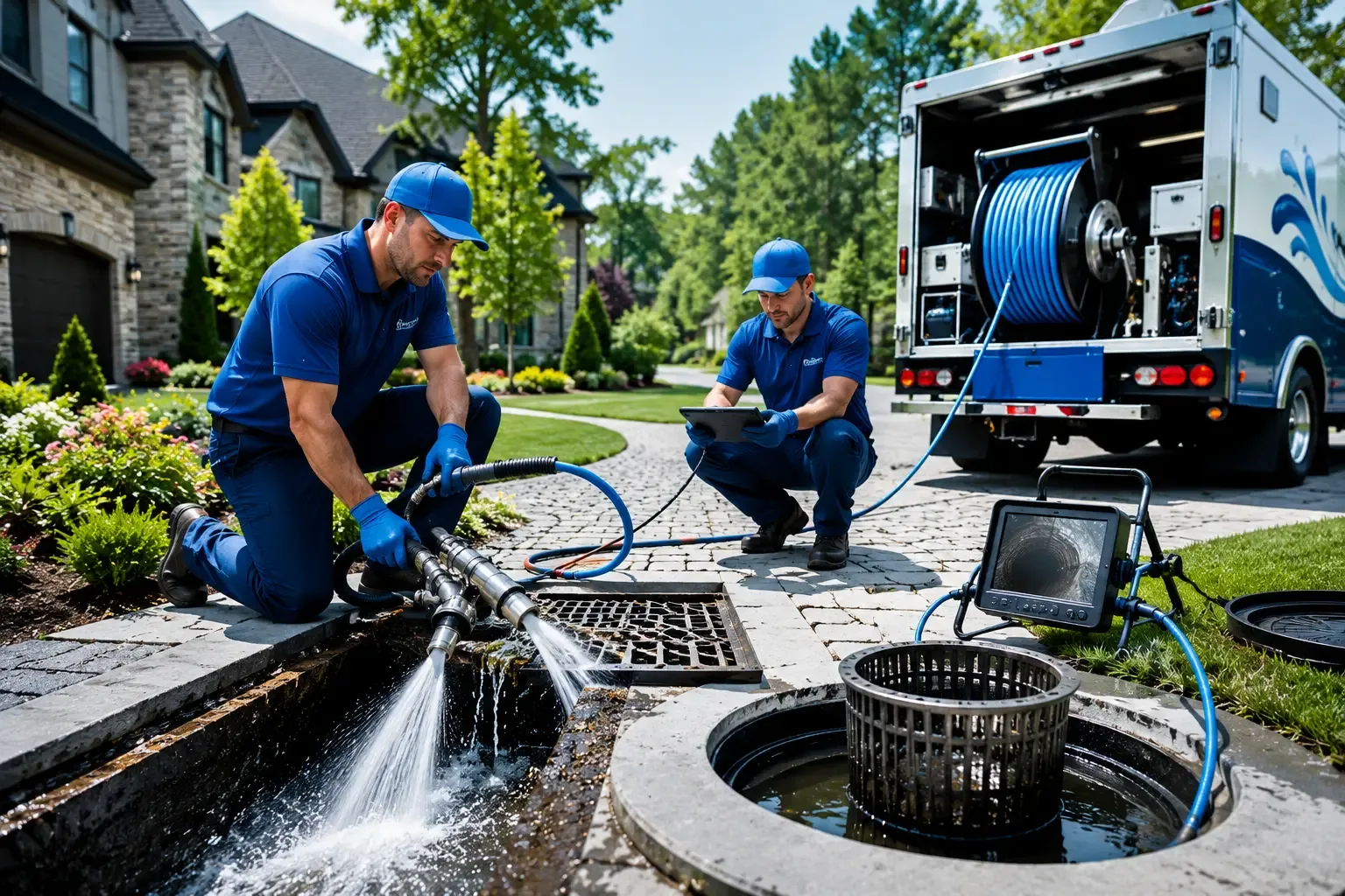 Local outdoor drain cleaning professionals in Pineville, KY